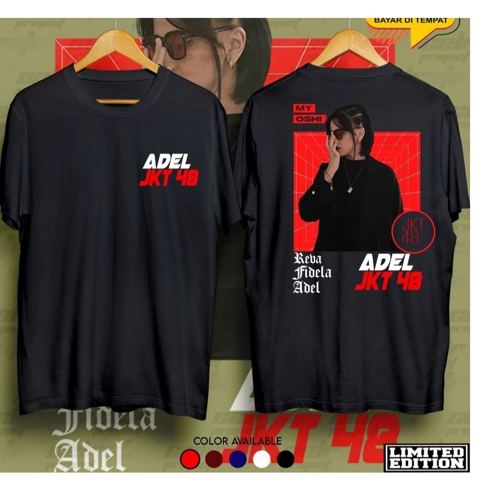 KAOS ADEL JKT48 KAOS DISTRO ADEL JKT48 PRIA WANITA