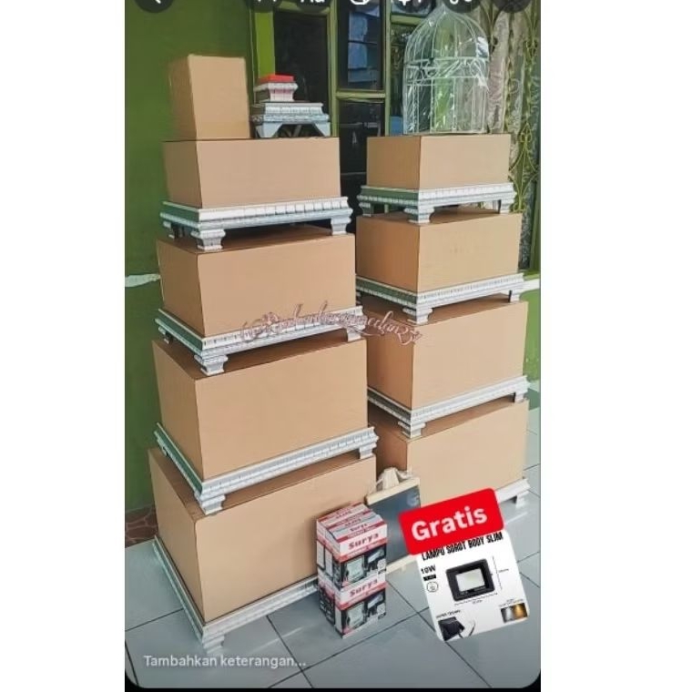 box hantaran Akrilik