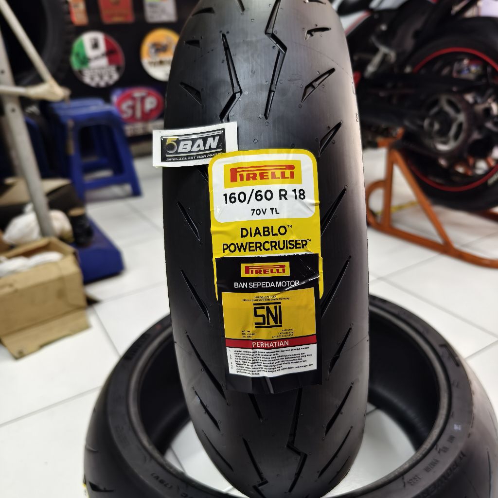 Pirelli Power Cruiser 160/60.18. Ban depan Harley Fatboy M8