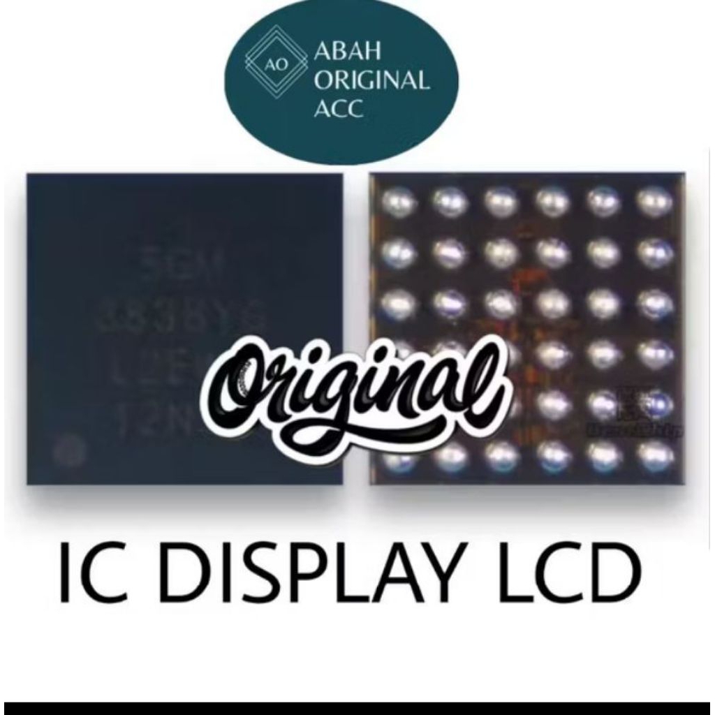 IC DISPLAY REALME NARZO 50 ORI TESTED PROVED