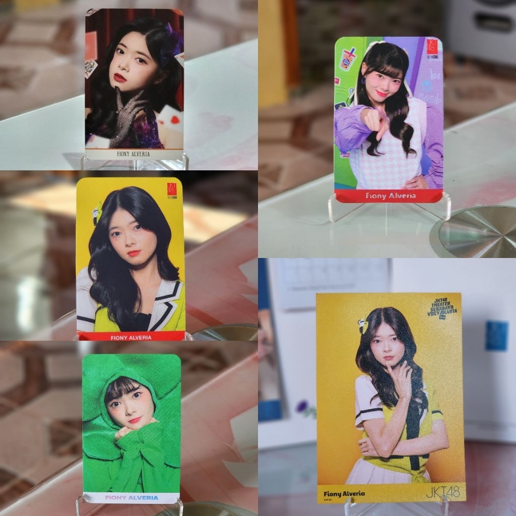 Photopack & Photocard Fiony Alveria JKT48 [Official]