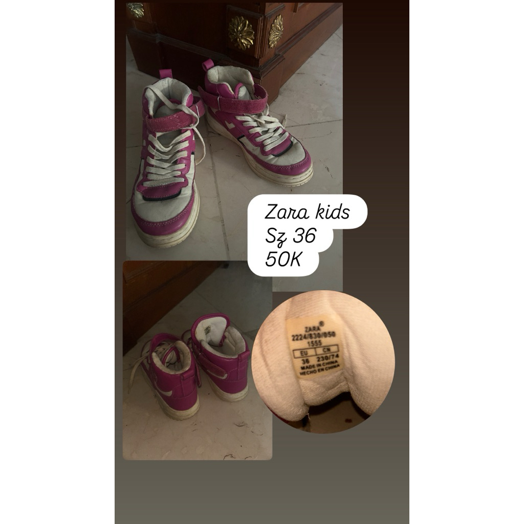 zara boots kids preloved