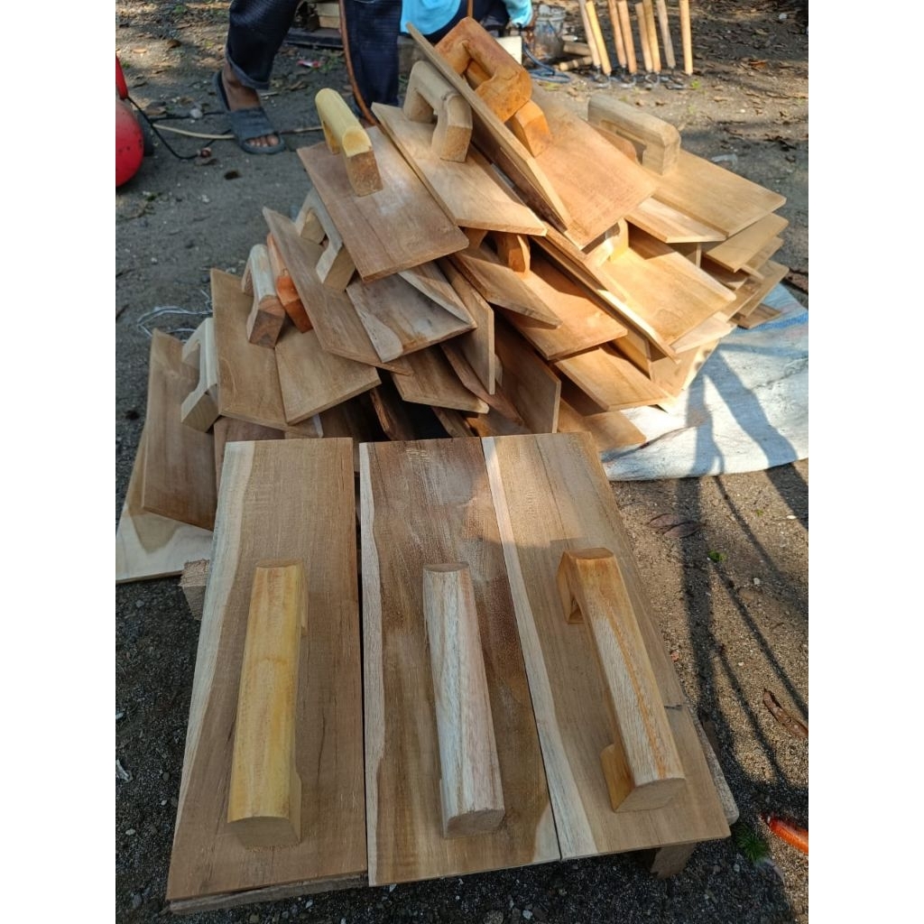 raskam kayu jati asli/roskam