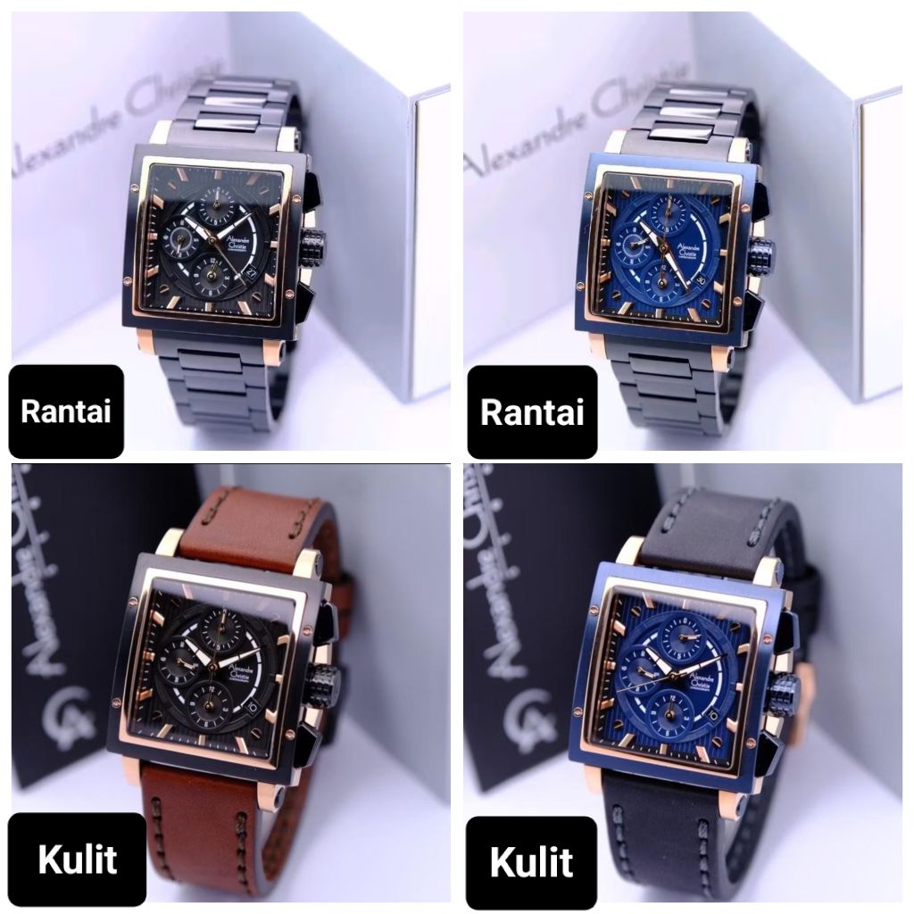 Jam Tangan Pria Alexandre Christie 6182 AC6182 AC 6182 MC | Original