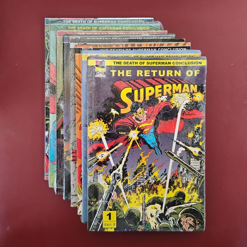 Komik Superman: The Return of Superman (1-8 Tamat) by PMK Comics