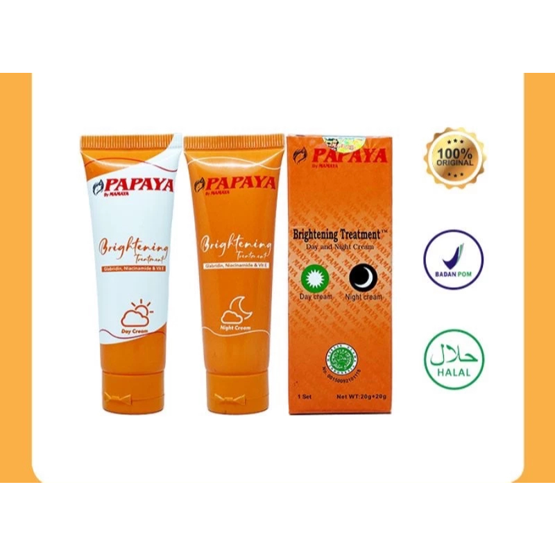 Papaya Face Cream Day Night 20g+20g