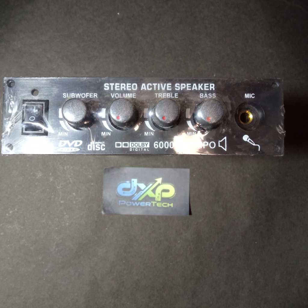 ACTIVE SPEAKER STEREO QUEEN 2 MIC + SUB POWER AMPLIFIER 2X150W by BME