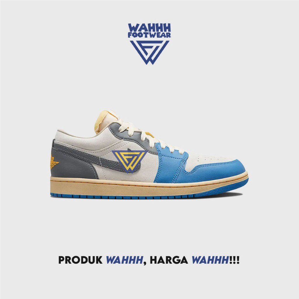 NK Air Jordan 1 Low Tokyo 96 - Blue Gray