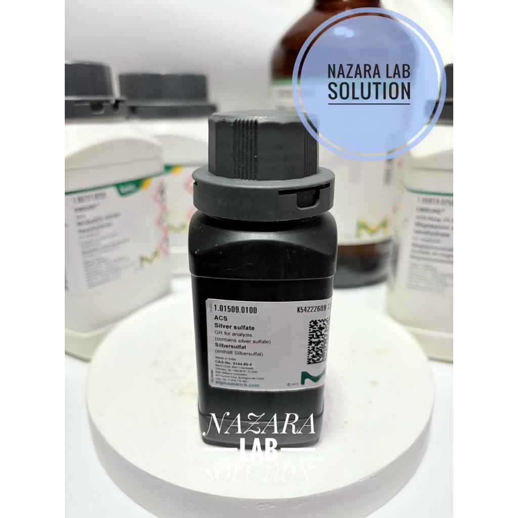 Perak Sulfat / Silver Sulfate / Ag2SO4 Pro Analisis 1OOGr