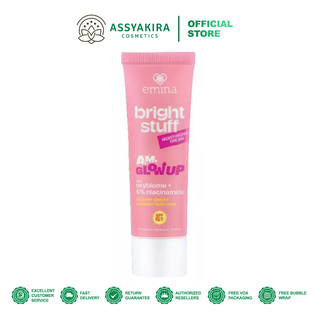 Emina Bright Stuff Moisturizing Cream |  Emina Bright Stuff Night Cream