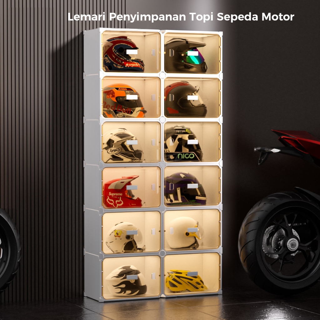 Tas Bag Storage/Lemari Pakaian/Lemari Lipat Multifungsi Baju/Tempat Tas Bag Box Penyimpanan Organize