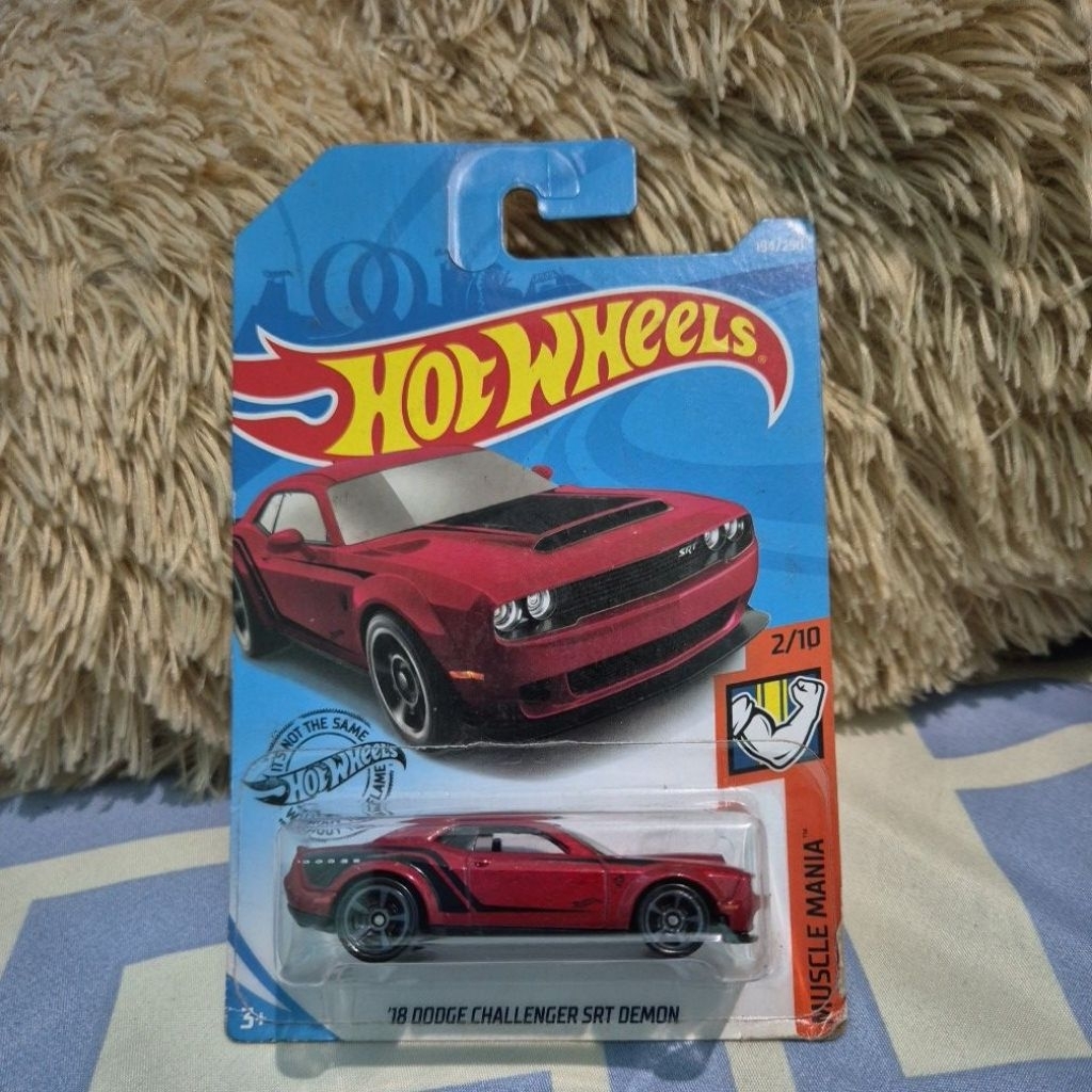HOT WHEELS 18 DODGE CHALLENGER SRT DEMON