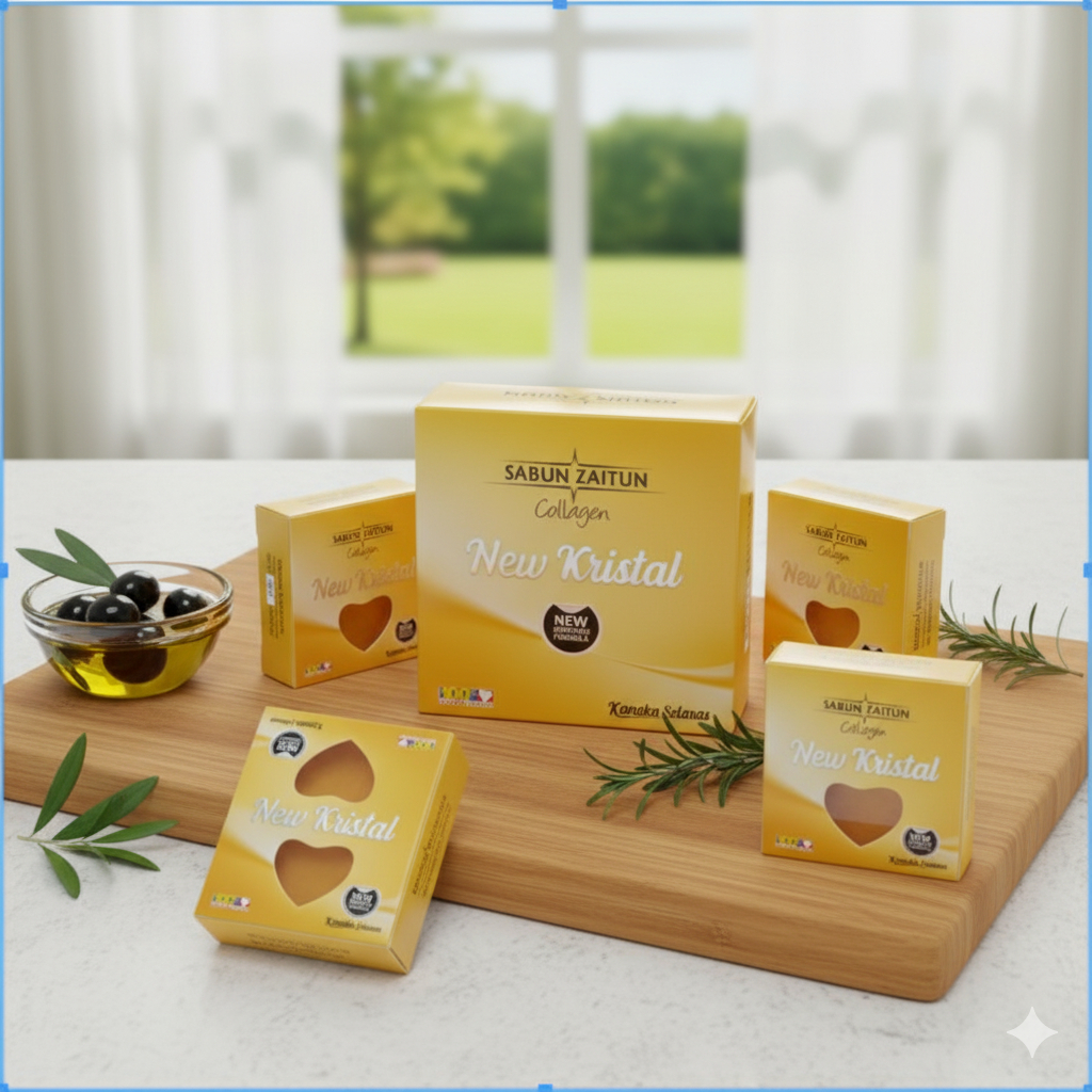 SABUN ZAITUN KANAKA SELARAS 20 gram original collagen new kristal