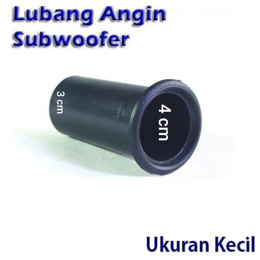 Lubang angin box speaker kecil lubang angin box subwoofer kecil plastik PVC