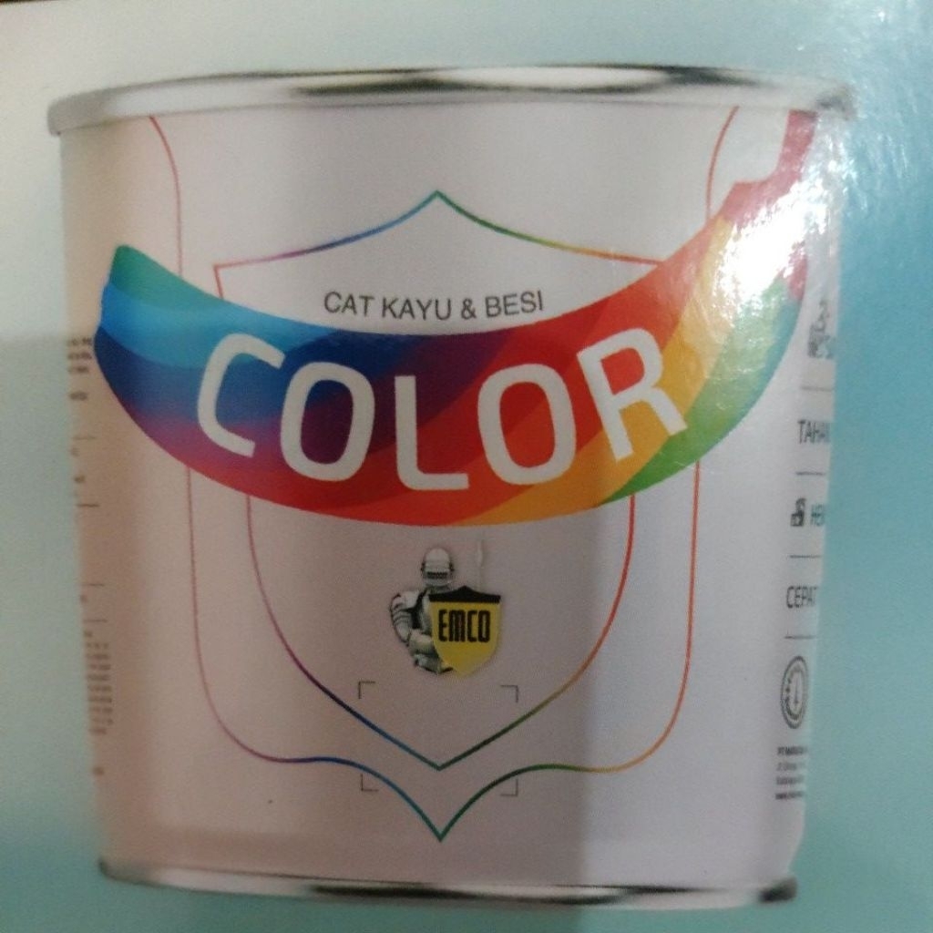 Emco Color cat kayu besi. cat emco ekonomis