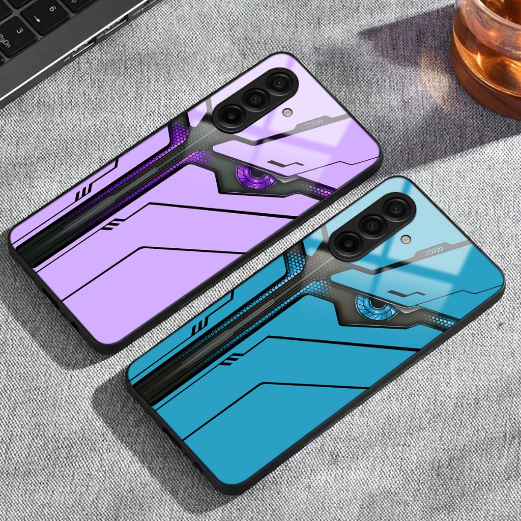 Softcase Kaca Samsung A17 TERBARU A13 A14 A15 A16 Case Kilau - Softcase Plat - Casing Custom Samsung