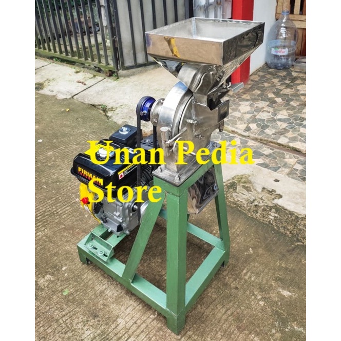 Mesin Penepung Gula Semut atau Gula Aren Kap.100 kg - Mesin Gilingan Tepung - Mesin Diskmill FFC 23 