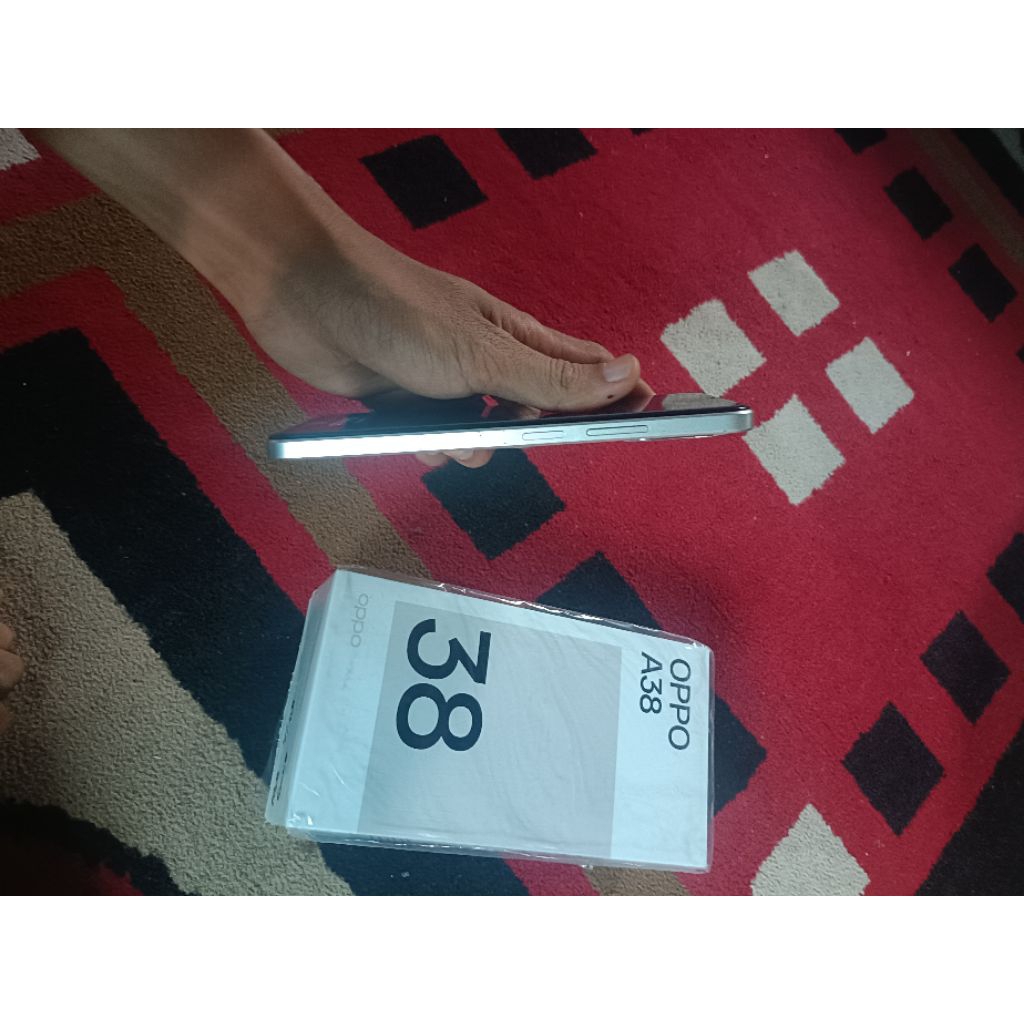 Oppo a38 ram 8gb(4+4) 128gb jaringan  4g lite no minus segel masih siap pake