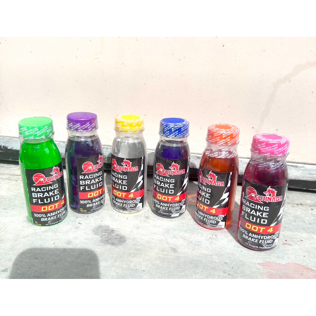 minyak rem DOT 4 100ml minyak rem motor minyak rem mobil original fujinaga