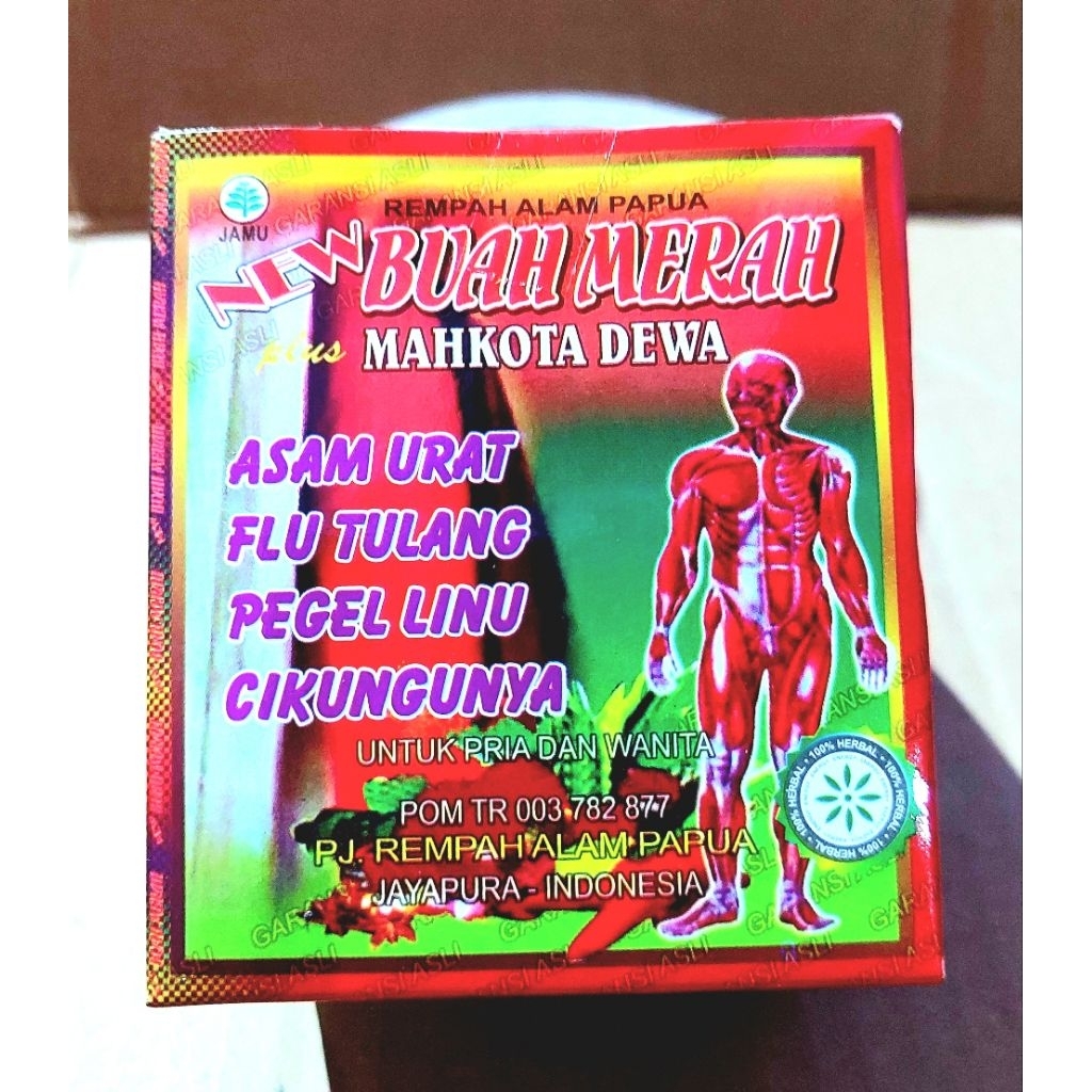 Buah Merah Jamu Serbuk