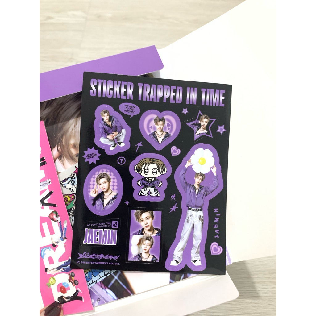 OFFICIAL stiker jaemin nct dream bttf (absolute present pack (sticker))