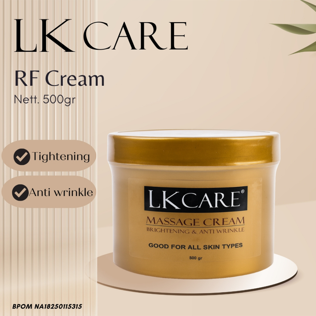 LK CARE CREAM RF BPOM UNTUK ALAT RF ULTRASOUND EMS LIFTING