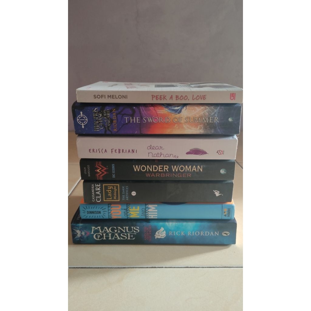 Preloved Buku - Lady Midnight, Magnus Chase