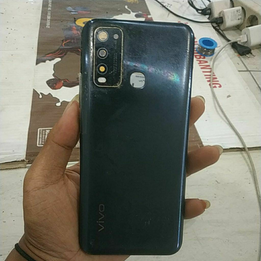 backdoor bekas Vivo y50,tombol lengkap tanpa fingerprint