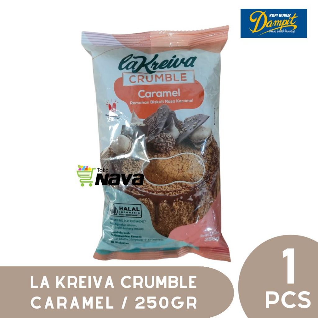 La Kreiva Crumble Caramel 250gr / La Kreiva / Crumble Caramel