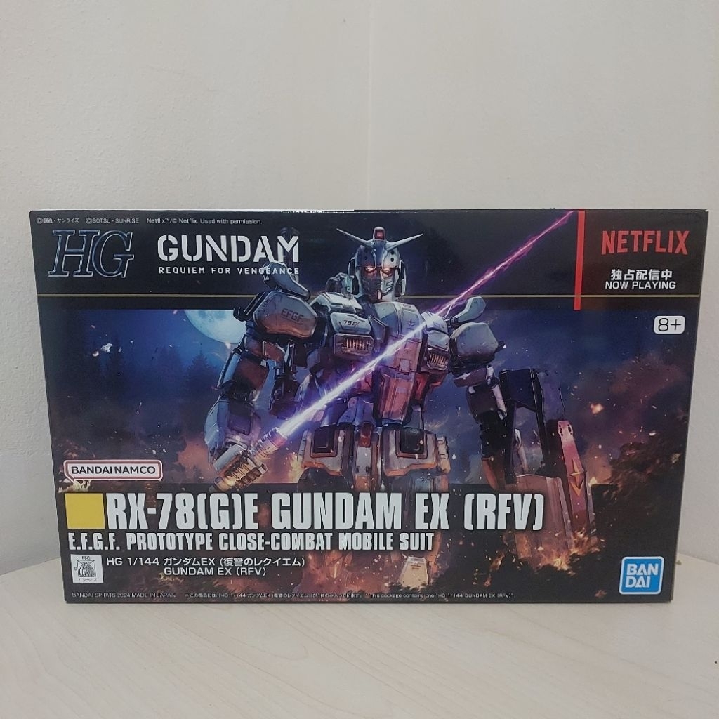 [READY] HG 1/144 Gundam EX (RFV)