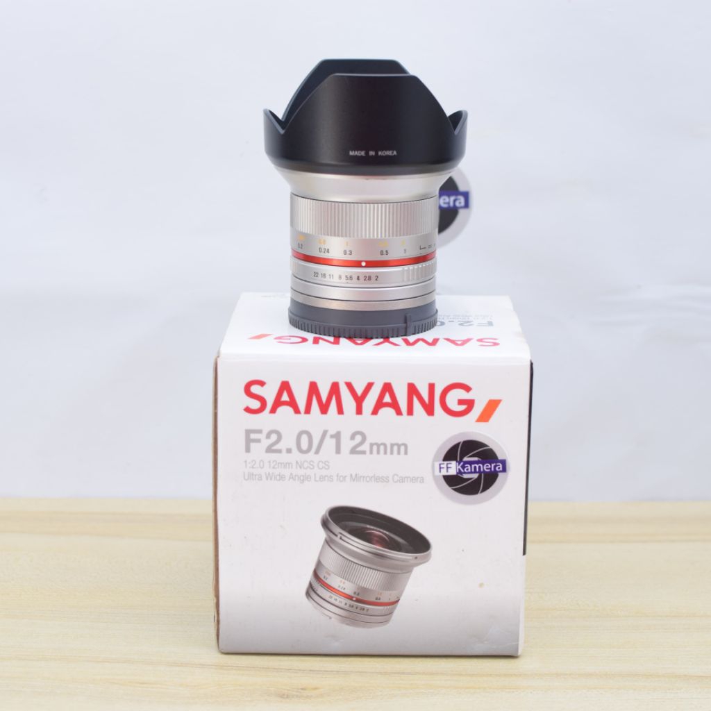 LENSA WIDE ULTRA WIDE SAMYANG 12MM F2 FOR SONY EMOUNT MIRRORLESS