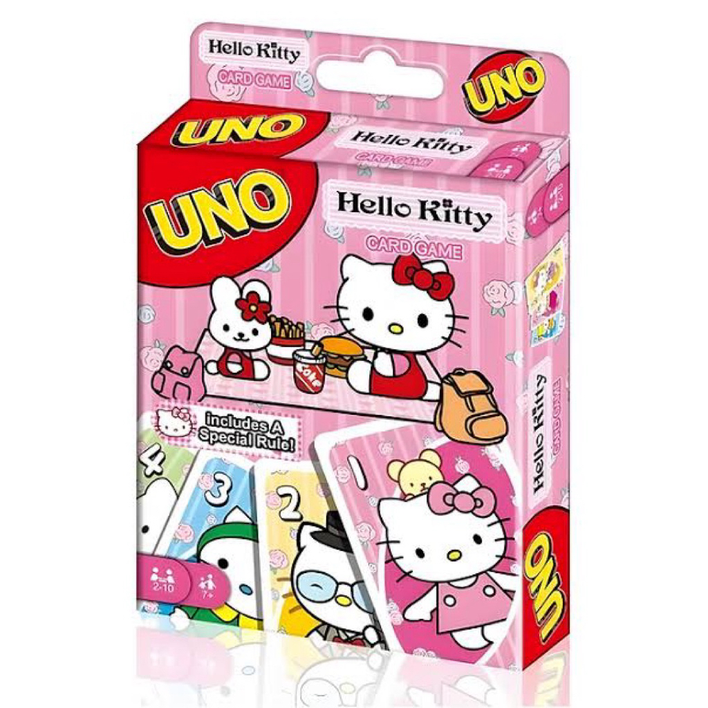 Kartu UNO Hello Kitty Edition – Permainan Kartu Seru untuk Keluarga & Teman