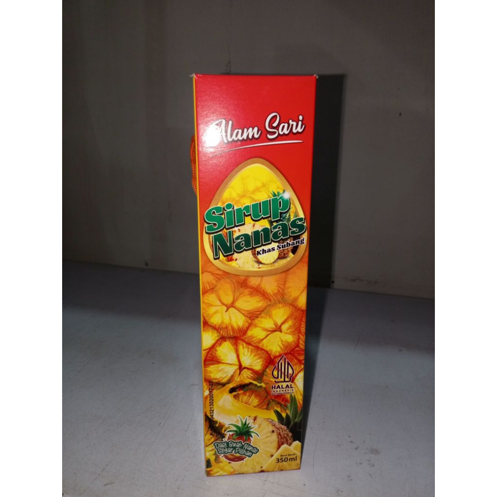 sirup nanas segar olahan nanas khas subang