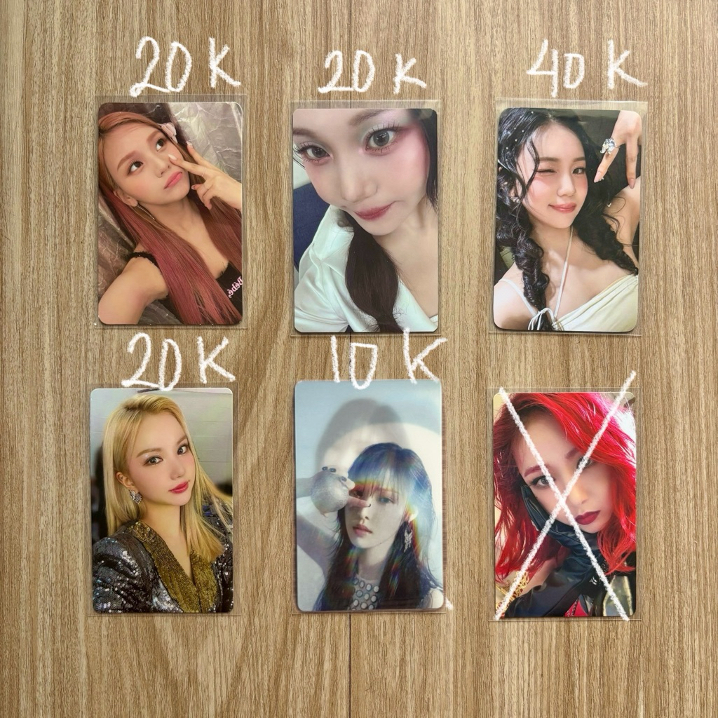 OFFICIAL PHOTOCARD PC VIVIZ GFRIEND TRADING CARD CONCERT EUNHA SINB UMJI