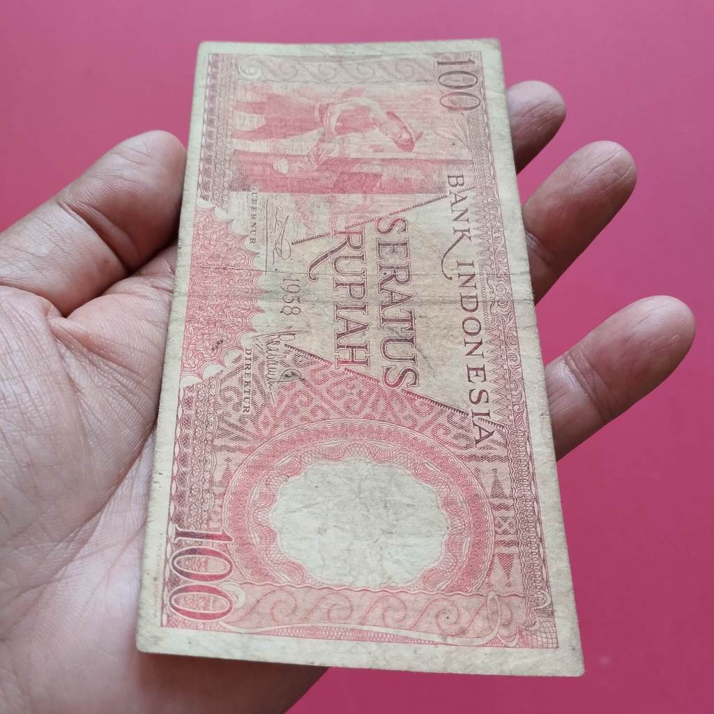 Uang Kuno Kertas Rp 100 UK 032