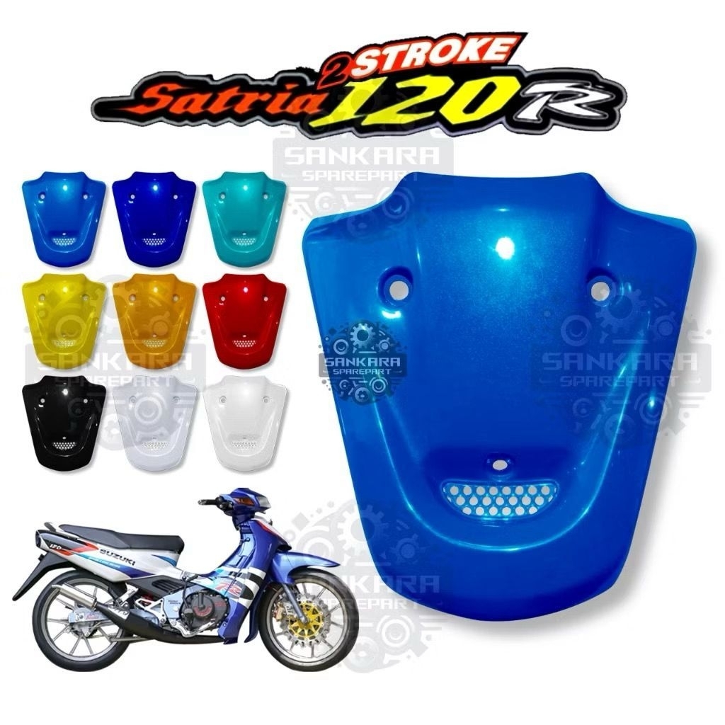 Panel Tameng Depan Satria R 2Tak Satria Lumba Kualitas Terjamin All Warna Hitam Merah Biru Putih Sil