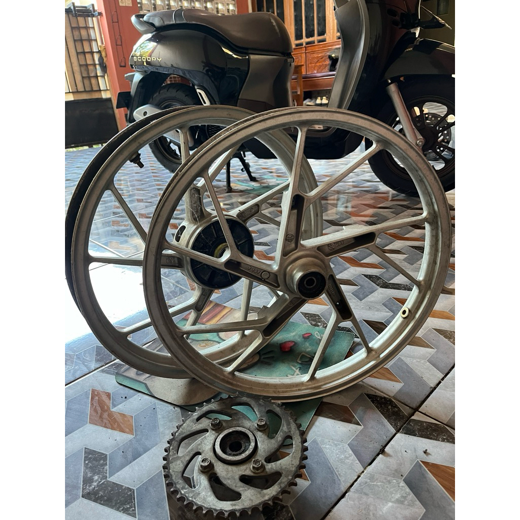 velg fu bekas set napgear