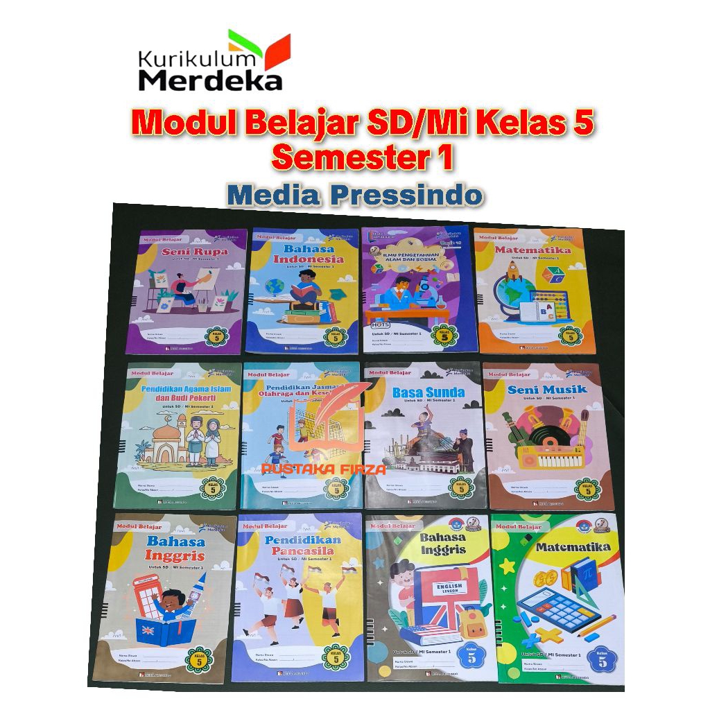 LKS  Kelas 5 SD/Mi  Kurikulum Merdeka Semester 1 Media Pressindo