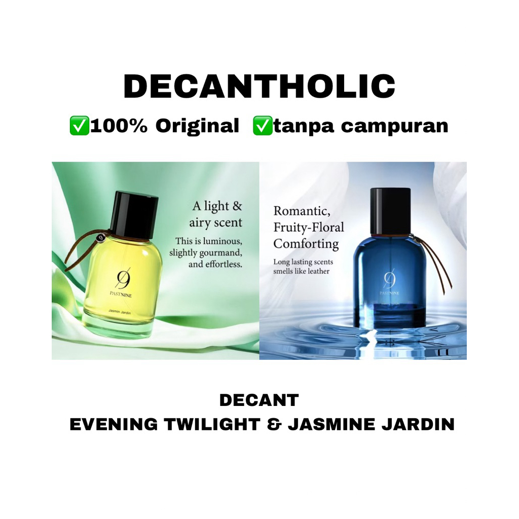 DECANT EVENING TWILIGHT & JASMINE JARDINE