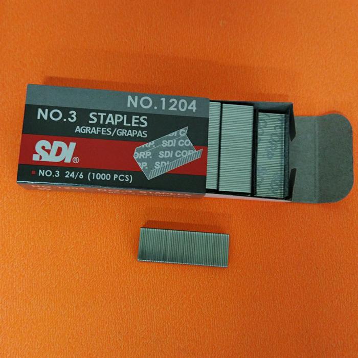 SDI Isi Staples Refill Hekter Besar No 3 24/6 - SDI Isi Staples Besar No 3 24/6