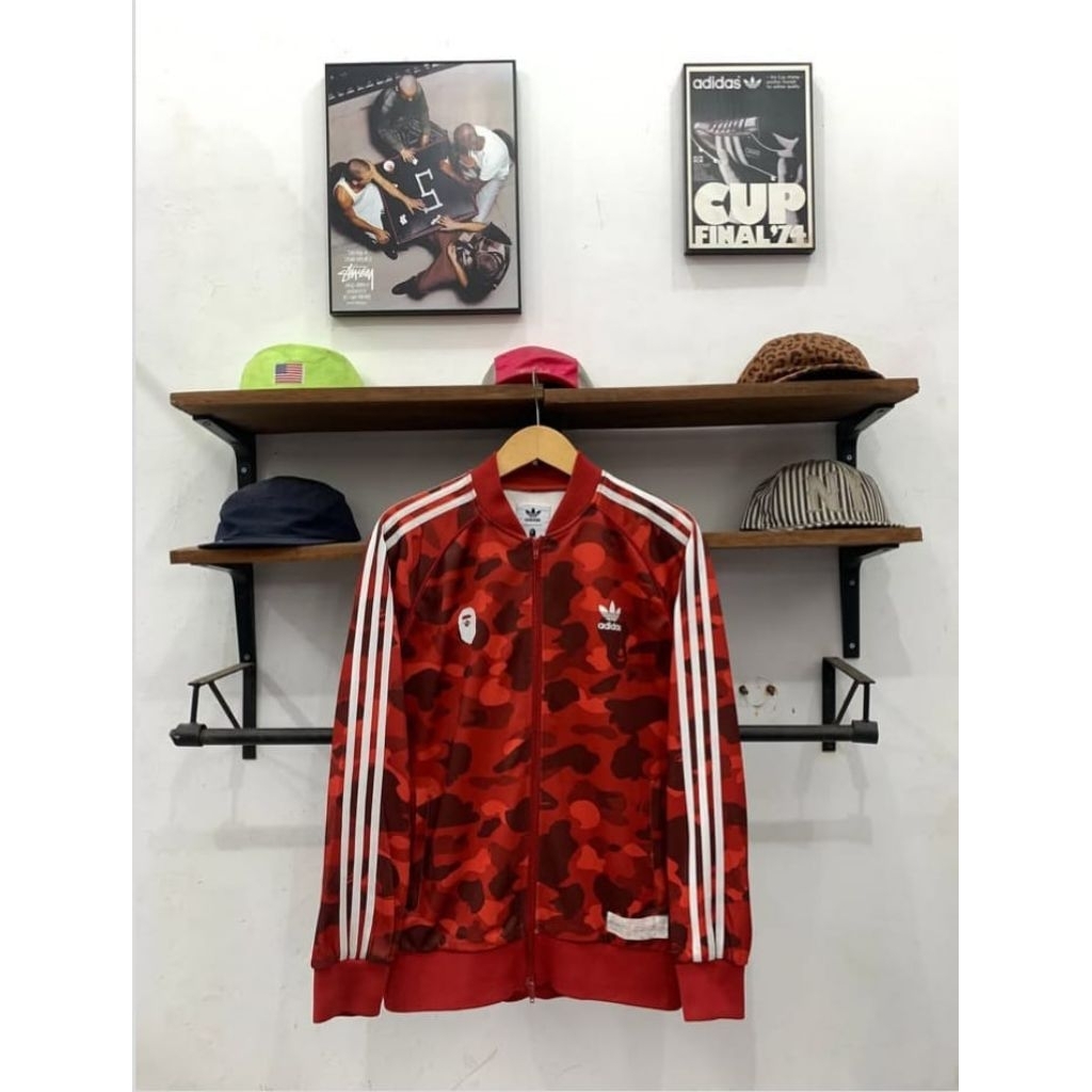 tracktop adidas x bape camo