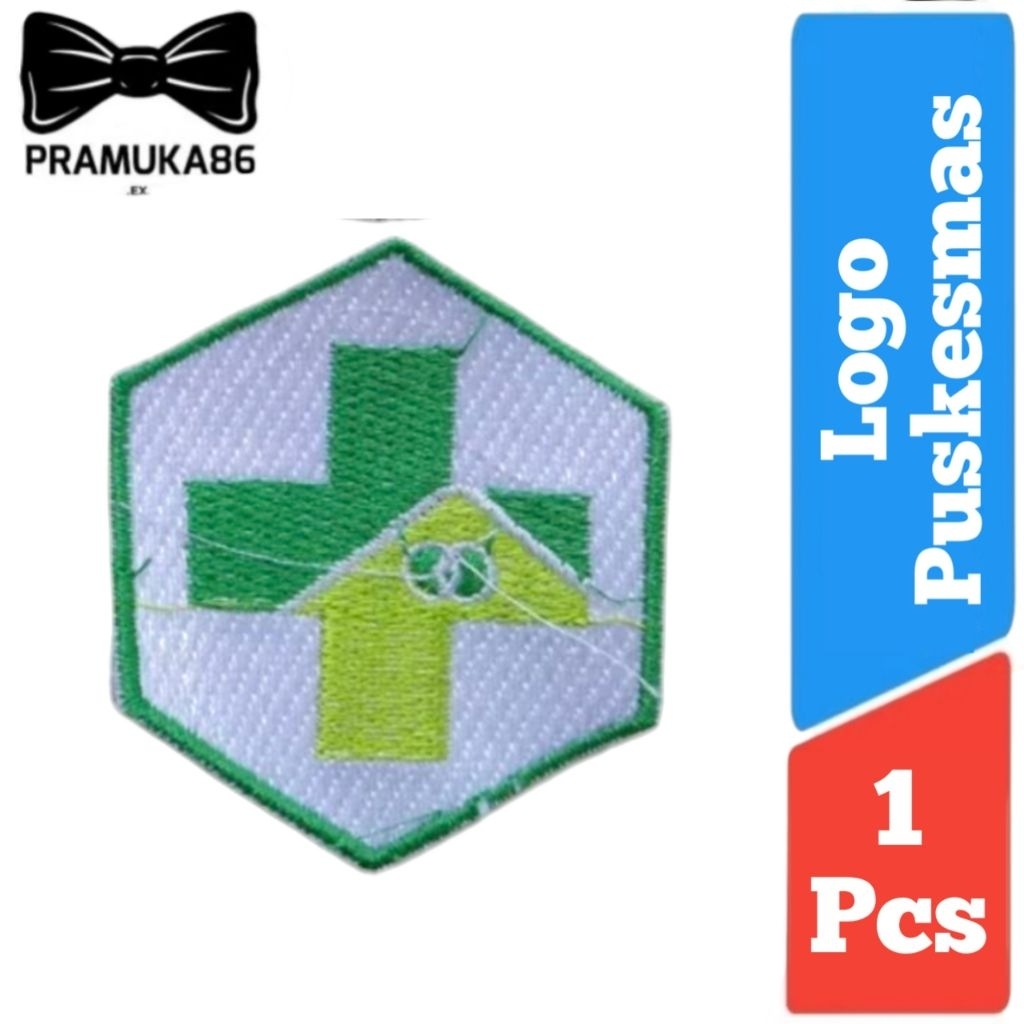 Logo Puskesmas Bordir / Bed Puskesmas Bordir / Badge Puskesmas Bordir