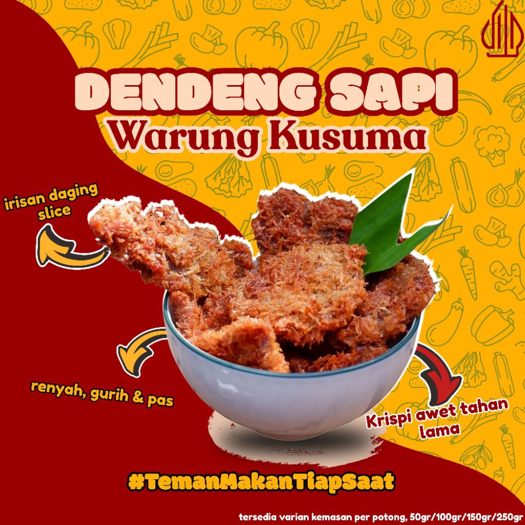 DENDENG SAPI RENYAH  1/4kg DENDENG RAGI KUSUMA | IRISAN DAGING SLICE TANPA BAHAN PENGAWET BEST SELLE