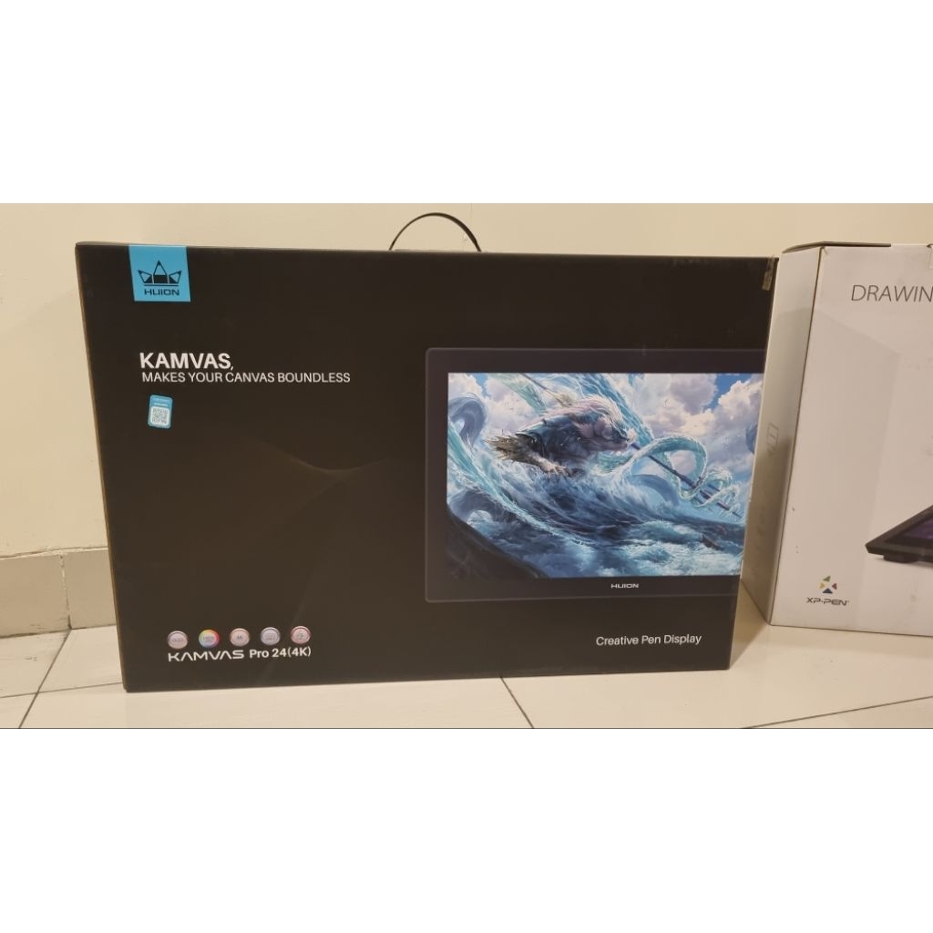 Huion Kamvas Pro 24 4K Drawing Tablet Preloved