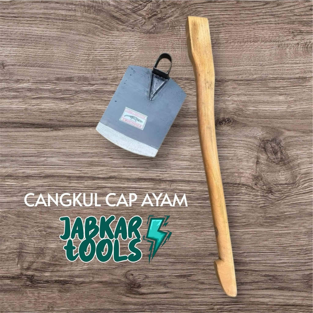 CANGKUL CAP AYAM JAGO ANTI LENGKET BAJA TERBAIK