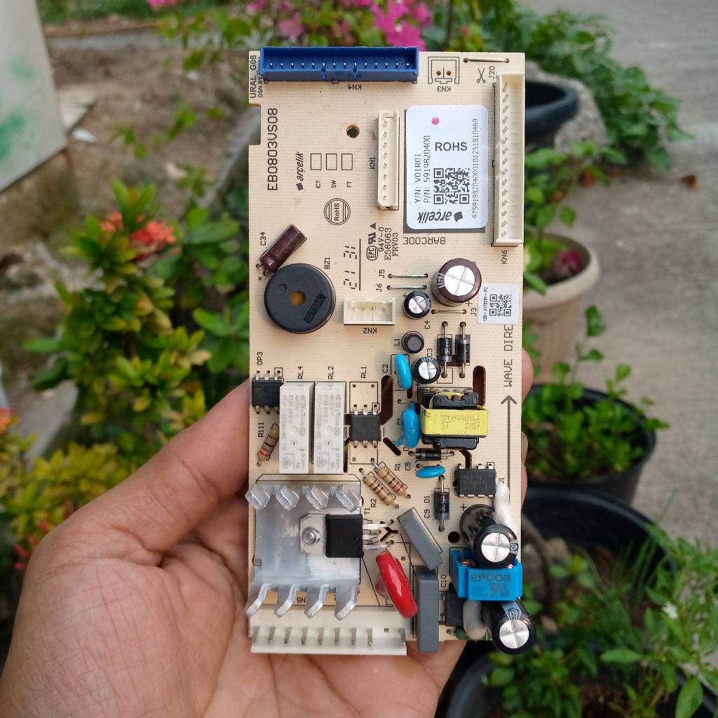 PCB modul kulkas Beko untuk kulkas inverter Beko