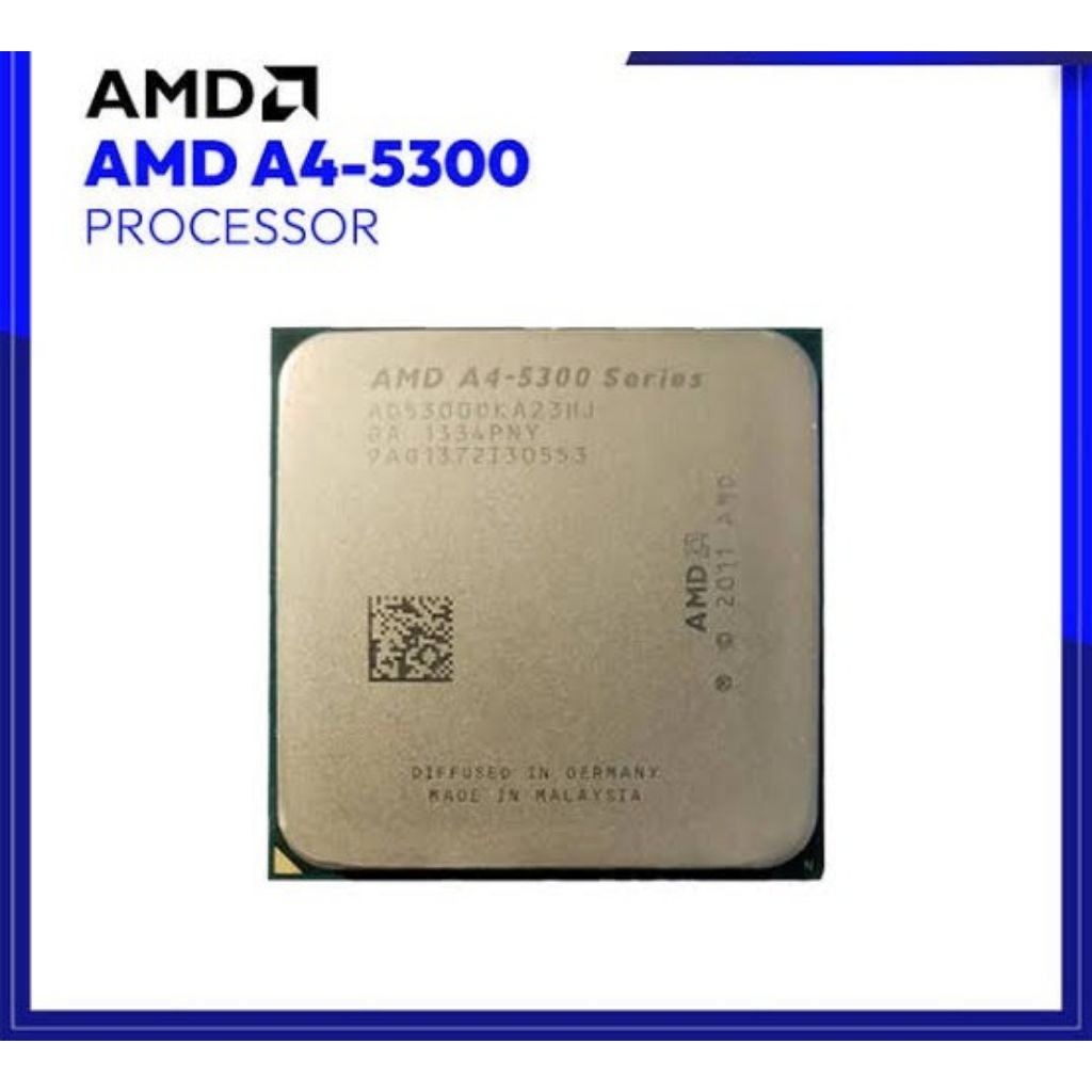 Prosesor AMD FM2/FM2+ A4 5300 up to 3.6ghz (iGpu/vga bawaan Radeon HD7480D)