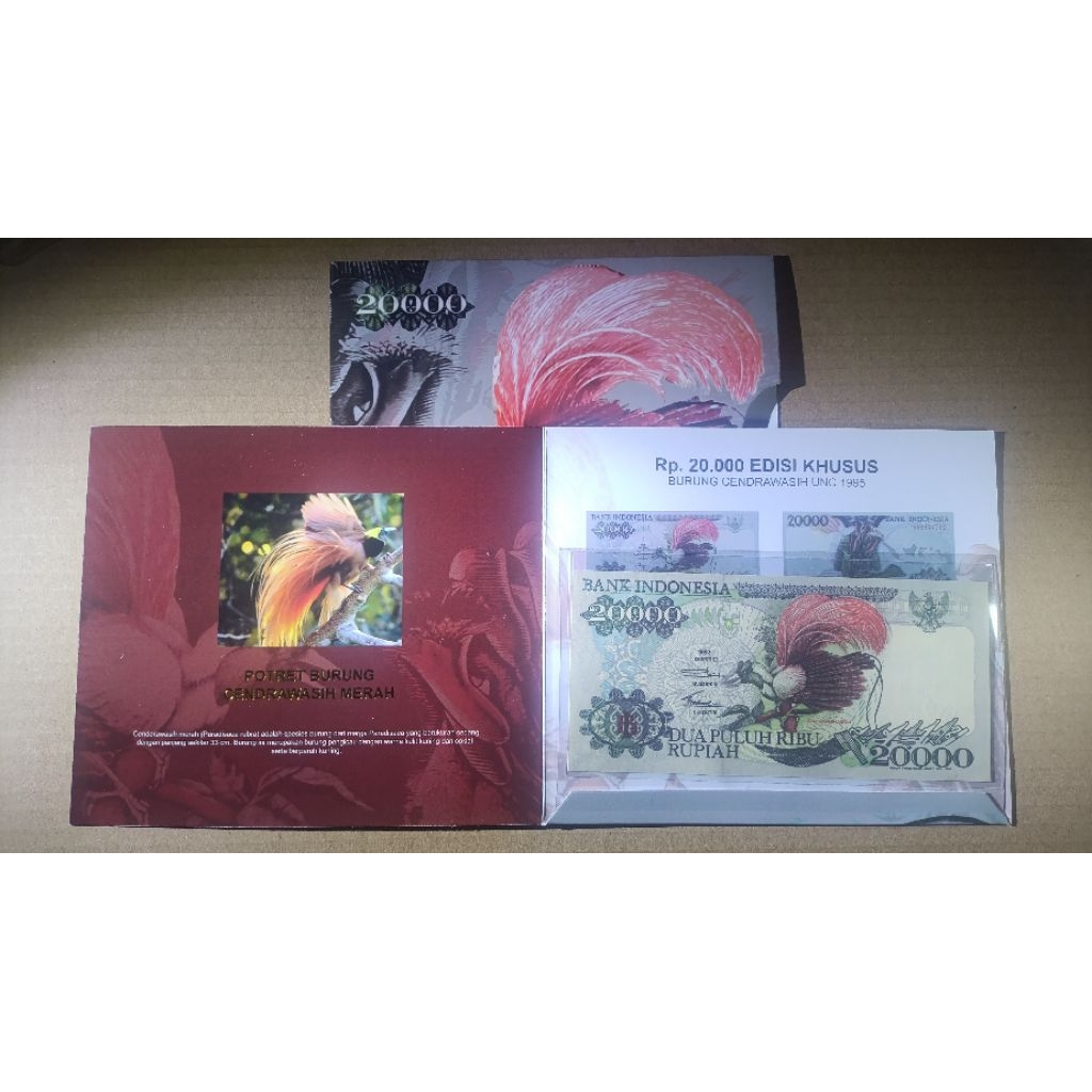 Uang Kuno + Folder EKSLUSIF UNC GRESS