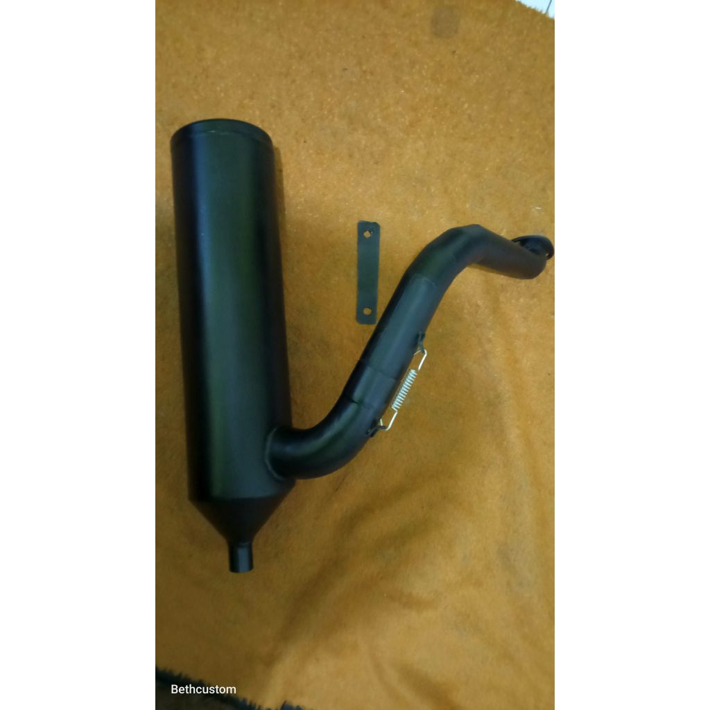 knalpot Vespa PK banana