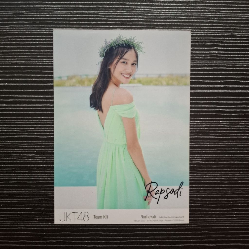 Photopack PP JKT48 Aya Nurhayati Original Single Rapsodi